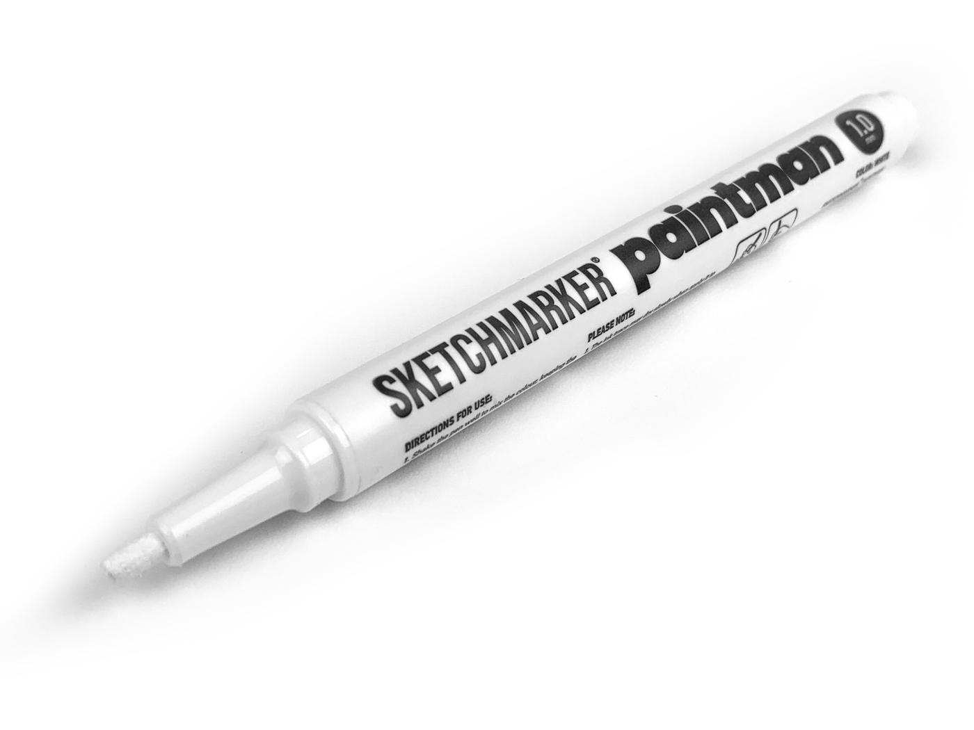 

Маркер пигментный SKETCHMARKER Paintman 1.0мм цвет белый, Paintman