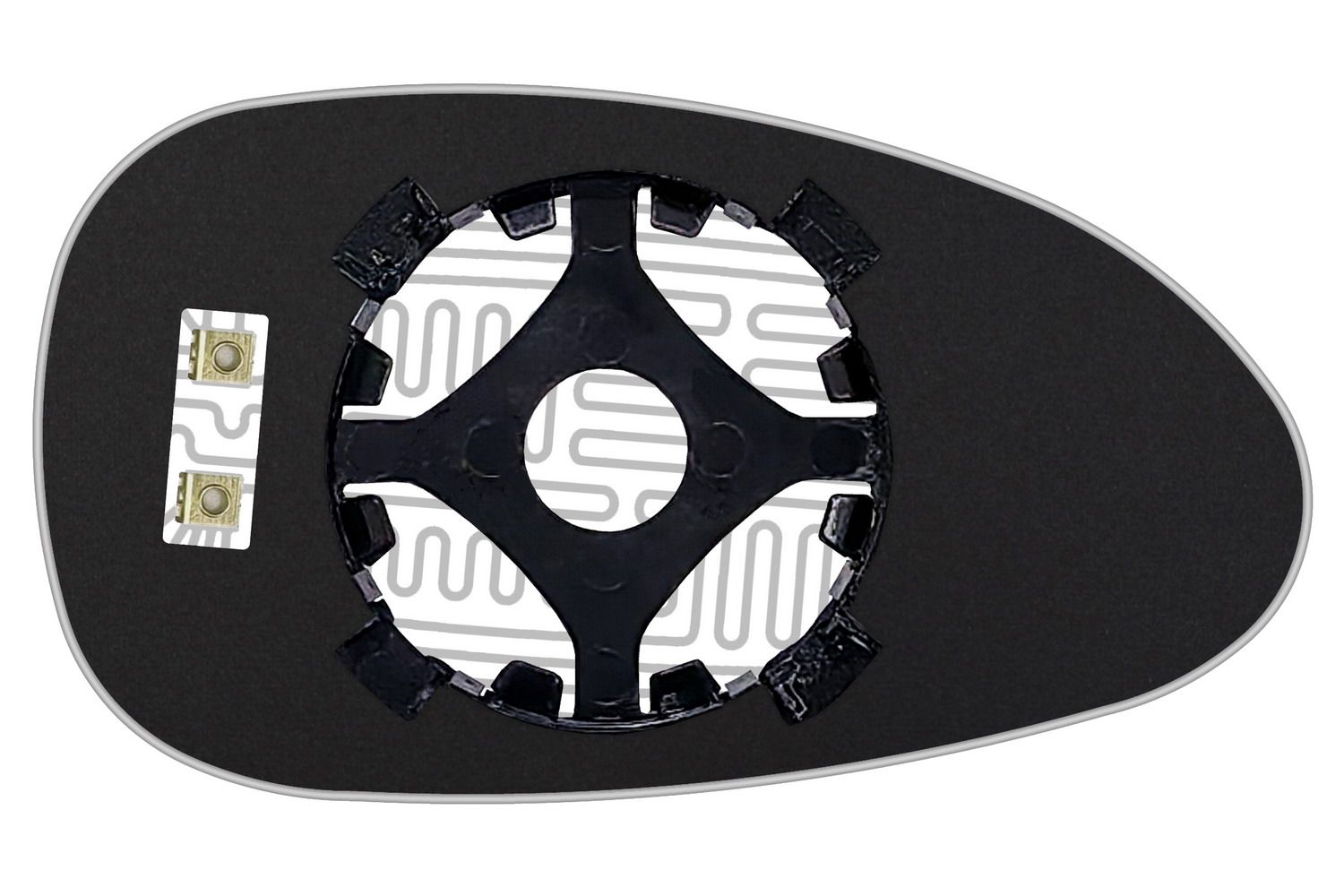 

Зеркальный Элемент Левый Daewoo Nubira Ii (99-04) Сфера Нейтральный С Обогревом