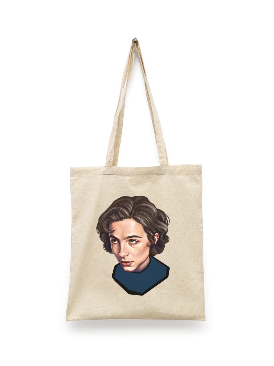 

Сумка шоппер унисекс СувенирShop Тимоти Шаламе/Дюна 2, белый, Тимоти Шаламе/Дюна 2