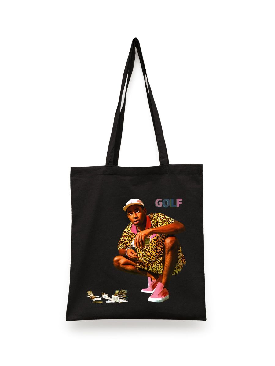 фото Сумка шоппер унисекс сувенирshop tyler the creator/ofwgkta 2, черный