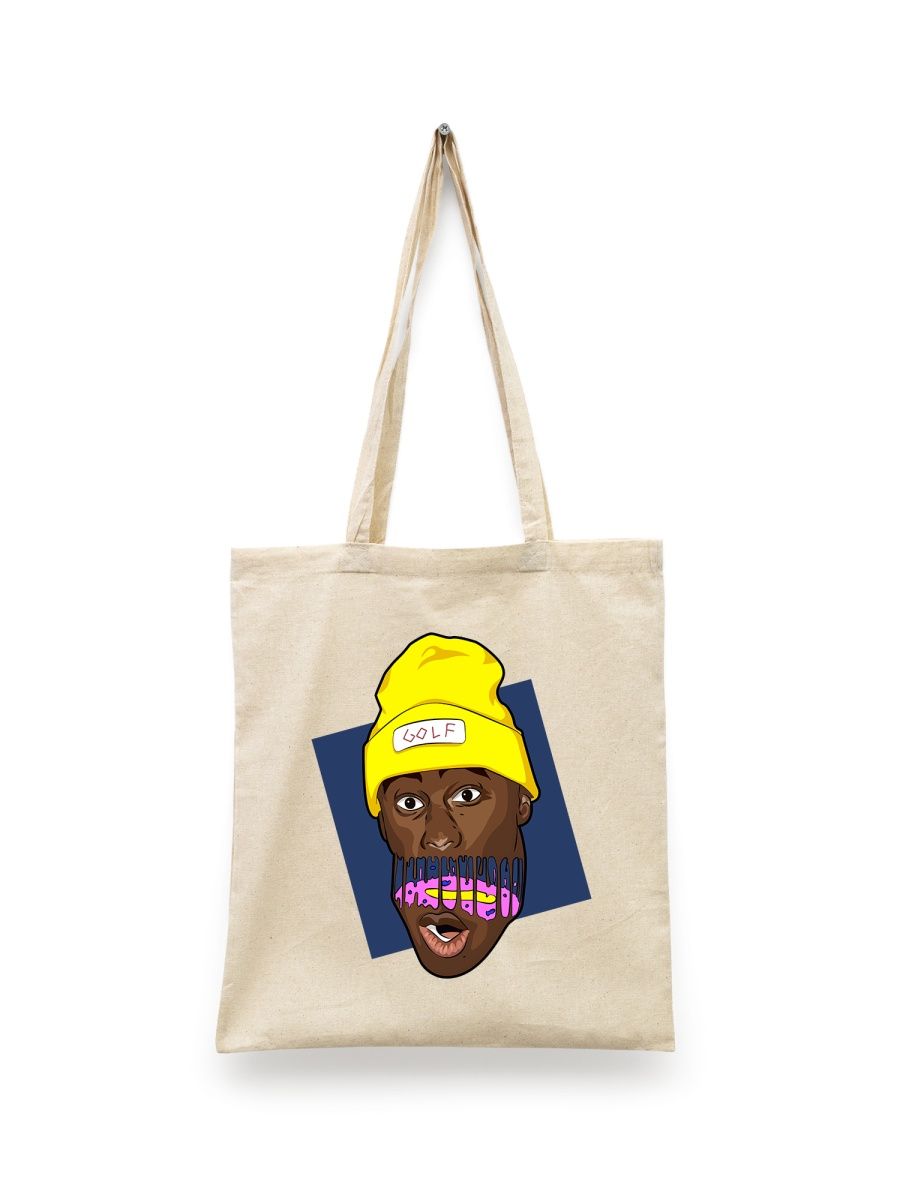 фото Сумка шоппер унисекс сувенирshop tyler the creator/ofwgkta 3, белый