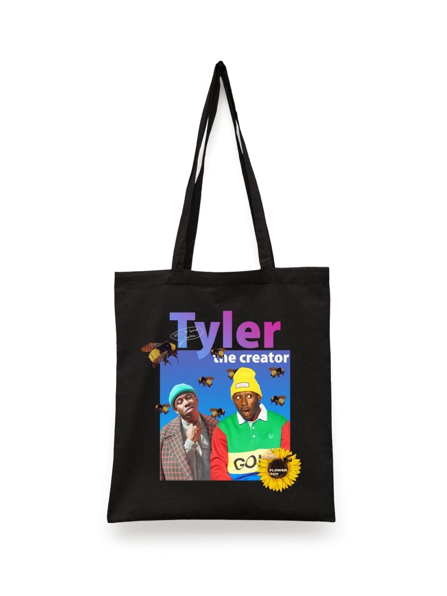 

Сумка шоппер унисекс СувенирShop Tyler The Creator/OFWGKTA 5, черный, Tyler The Creator/OFWGKTA 5