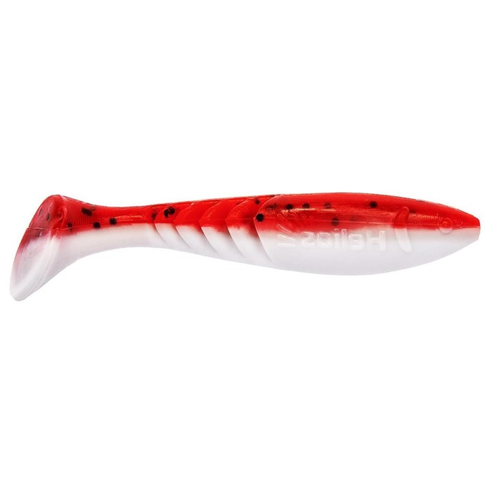 

Виброхвост Helios Slash 6,7 см Red & White HS-19-003, набор 10 шт., Белый;красный