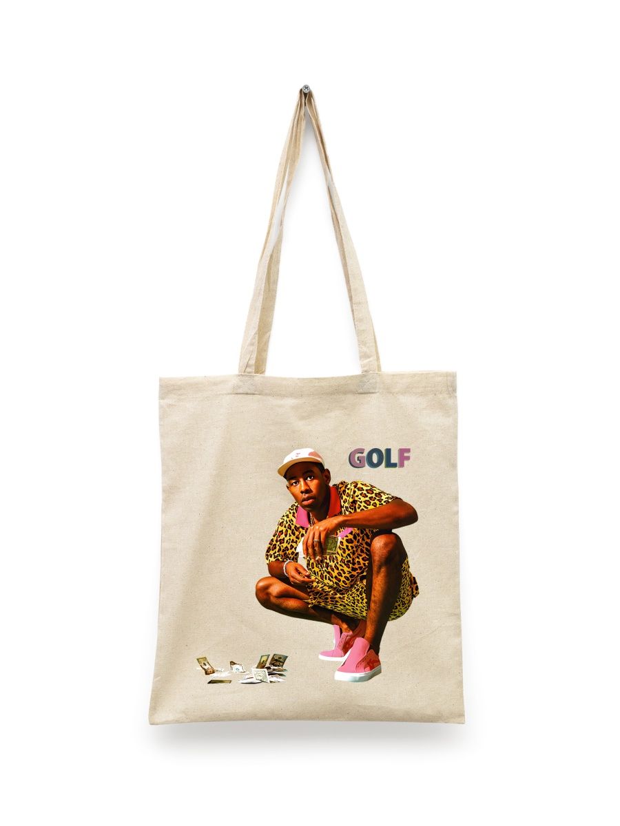 фото Сумка шоппер унисекс сувенирshop tyler the creator/ofwgkta 2, белый