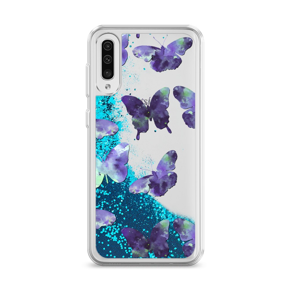 

Чехол Awog на Samsung Galaxy A50/A30S "Бабочки отпечатки", Разноцветный, 27793-1