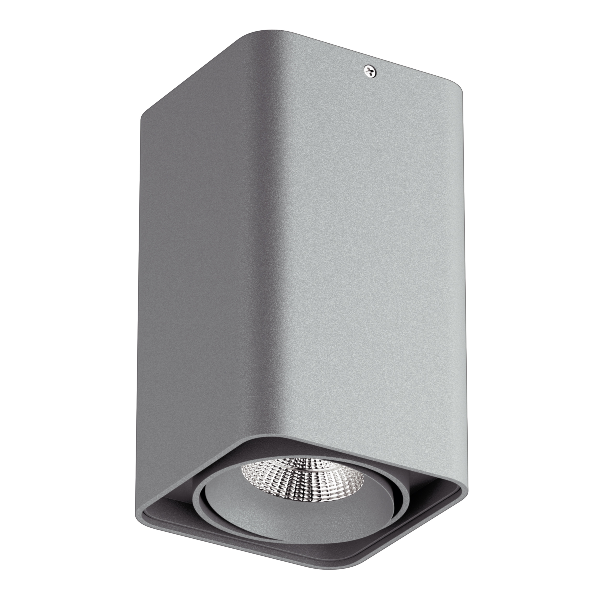 фото Точечный светильник накладной светодиодный серый ip65 3000k lightstar monocco 052339
