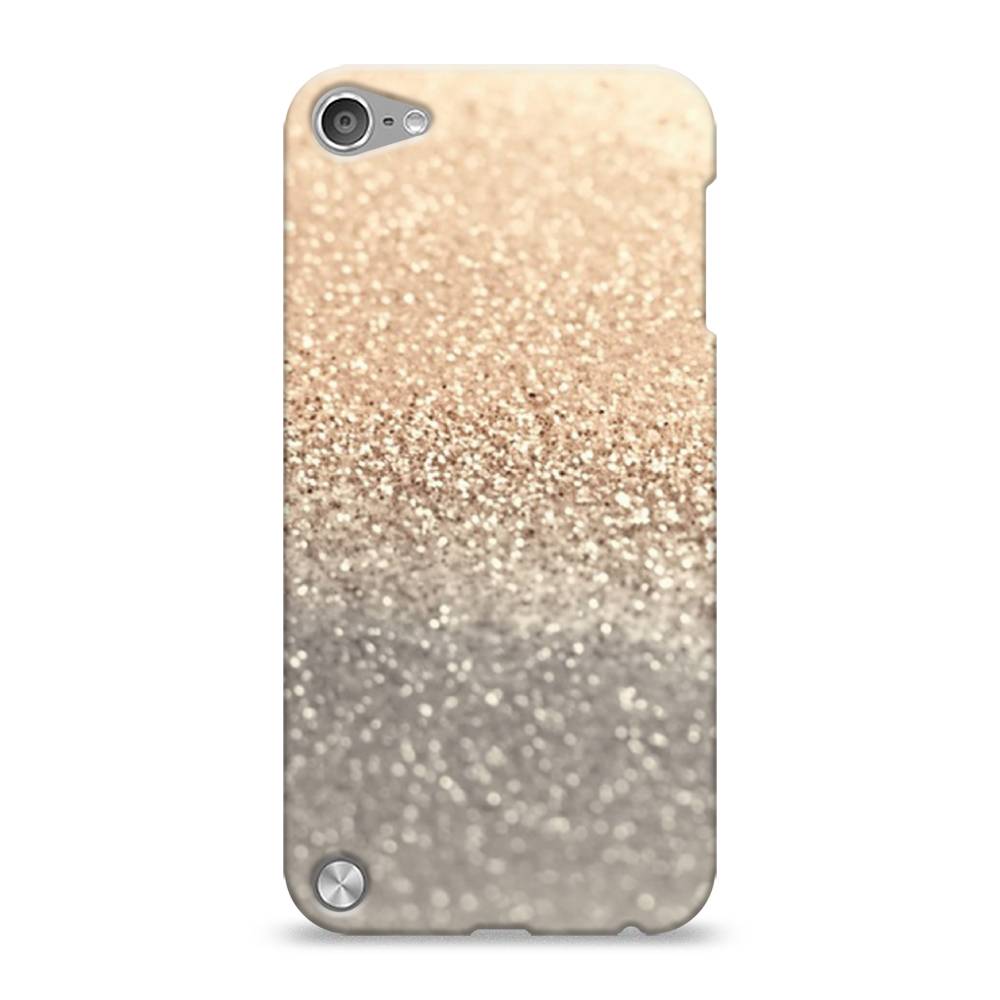 

Пластиковый чехол "Песок золотой рисунок" на Apple iPod Touch, 11120-2