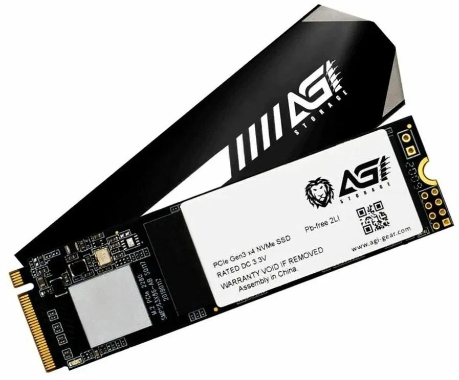 Жесткий диск SSD AGI 1024Gb M.2 2280 PCI Express [AGI1T0G16AI198]