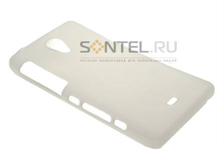 

Силиконовый чехол для Sony Xperia T белый в тех.уп.