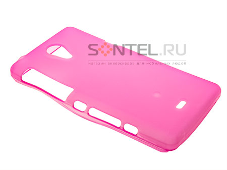 

Силиконовый чехол для Sony Xperia T сиреневый в тех.уп., Фиолетовый