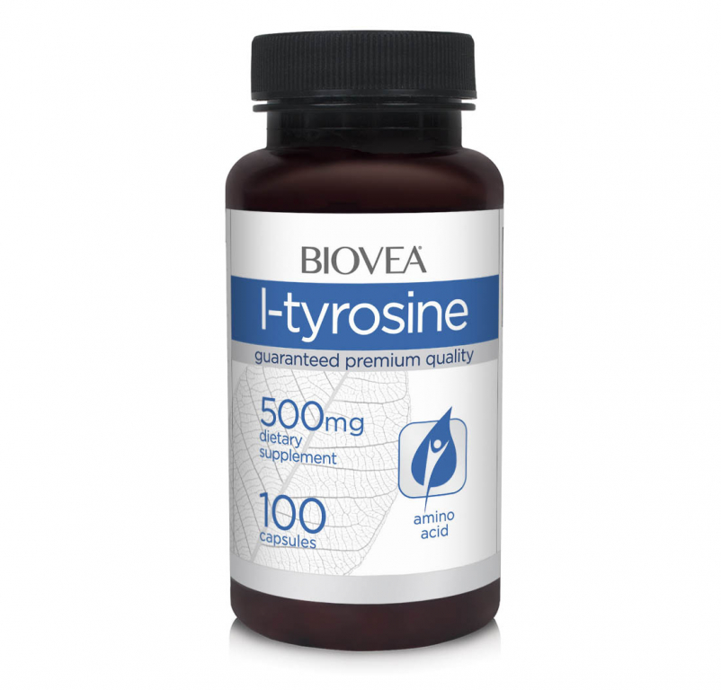 фото Biovea l-tyrosine 500mg, 100 капсул