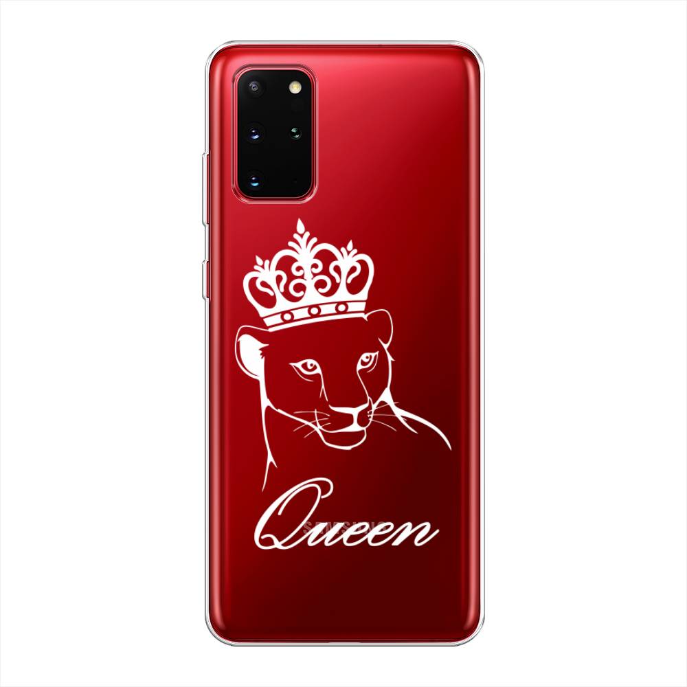 

Чехол Awog на Samsung Galaxy S20 + "Львица королева", Бежевый;прозрачный, 29350-7