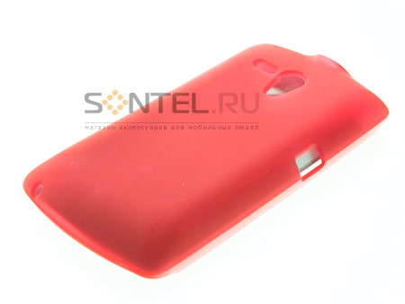 

Силиконовый чехол для Sony Xperia Neo L красный в тех.уп.
