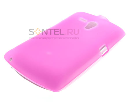 

Силиконовый чехол для Sony Xperia Neo L сиреневый в тех.уп., Фиолетовый