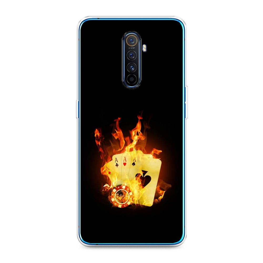 

Чехол Awog на Realme X2 Pro "Горящие карты", Разноцветный, 251750-9