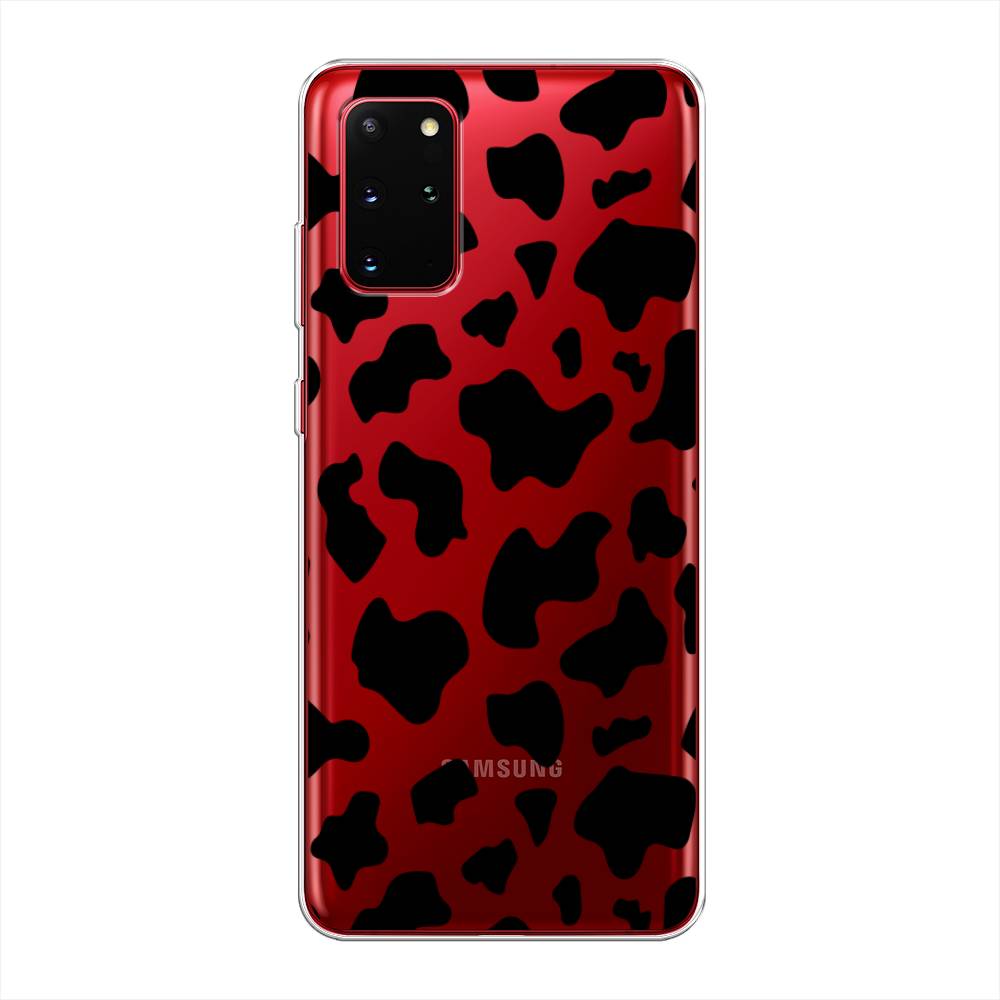 

Чехол Awog на Samsung Galaxy S20 + "Пятна коровы черные", Черный, 29350-2