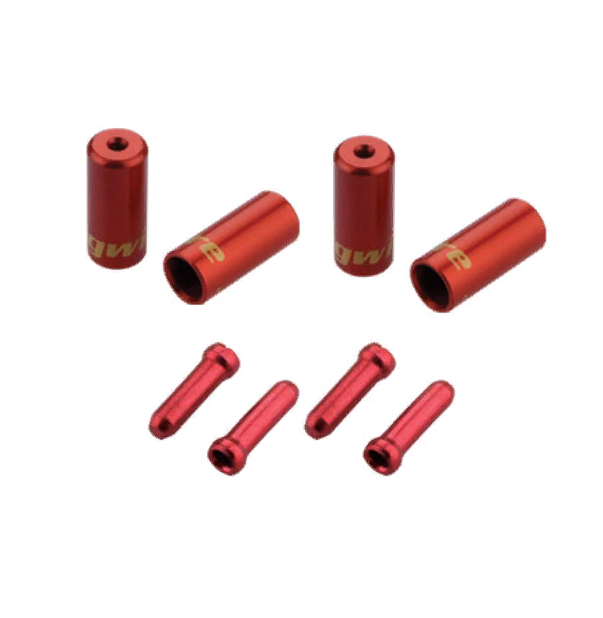 

Наконечник рубашки и тросиков Jagwire Pro End Cap Pack Red (CHA094-RJ), Красный