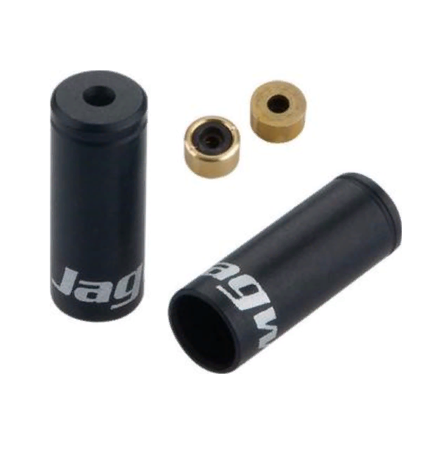 Наконечник рубашки Jagwire End Cap Sealed 4,5 мм Alloy Black (50) (BOT112BJ)