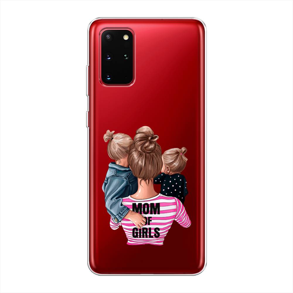 

Чехол Awog на Samsung Galaxy S20 + "Mom of Girls", Синий;розовый;черный, 29350-6