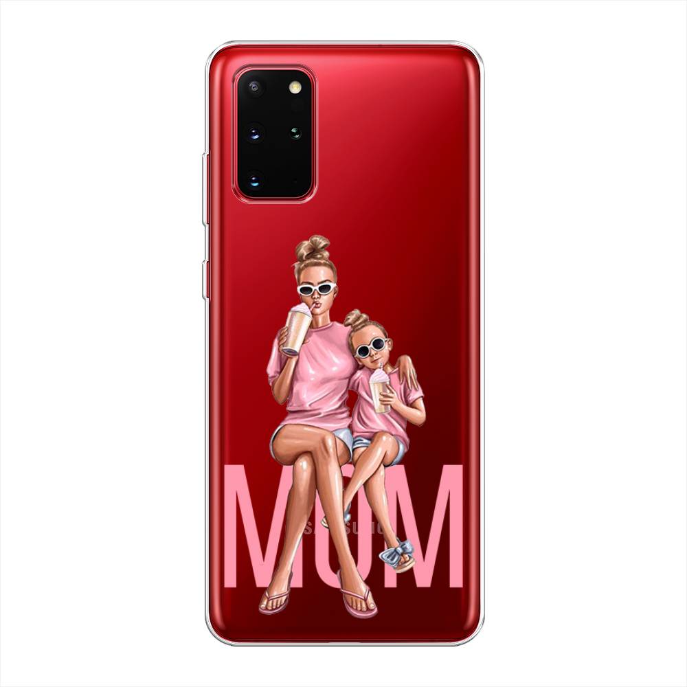 

Чехол Awog на Samsung Galaxy S20 + "Lovely mom", Синий;бежевый;розовый, 29350-7