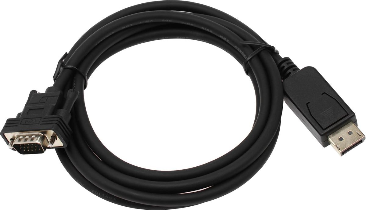 

Кабель Display Port Buro 1.1v, DisplayPort m - VGA m, GOLD , круглое, 2м bhp dppvga-2, Кабель Display Port Buro 1.1v, DisplayPort (m) - VGA (m), GOLD , круглое, 2м [bhp dpp_vga-2]