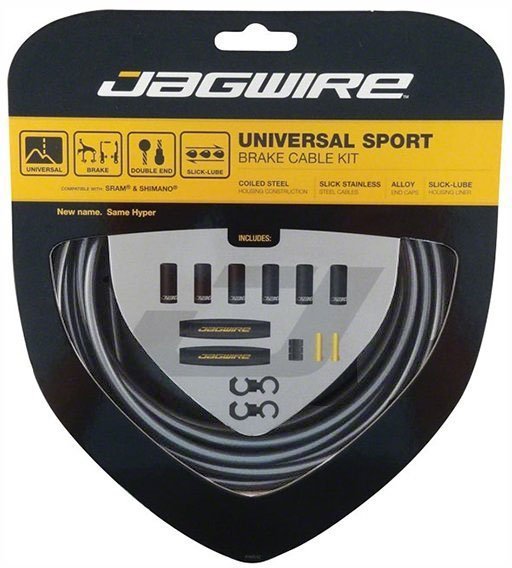

Набор рубашек и тросиков тормоза Jagwire Universal Sport Brake Kit Ice Gray (UCK410), Серый
