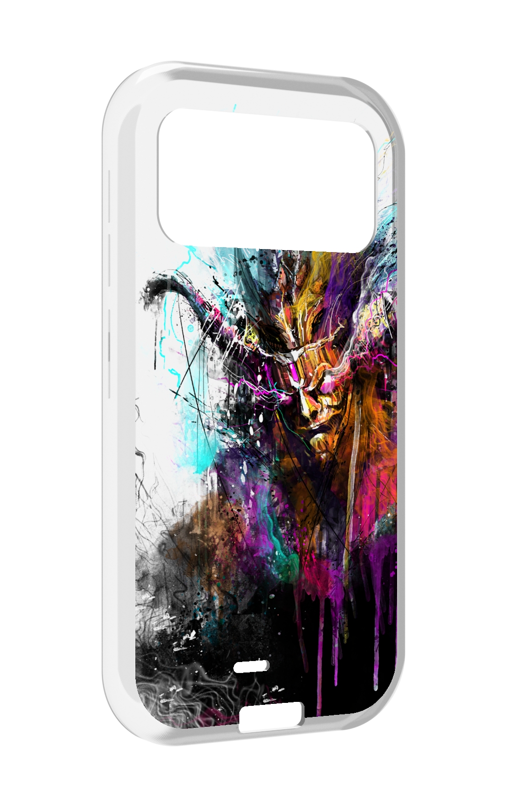 

Чехол MyPads яркий дьявол для Oukitel F150 H2022, Прозрачный, Tocco