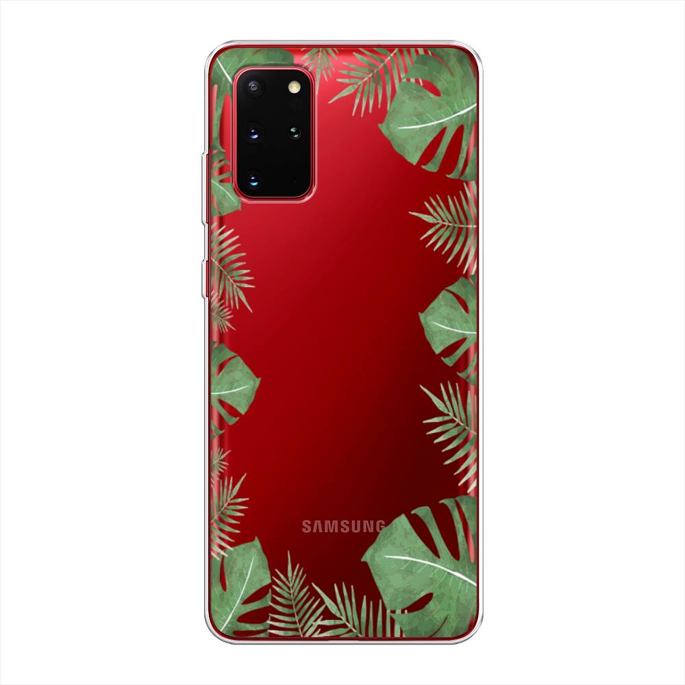 

Чехол Awog на Samsung Galaxy S20 + "Листья папоротника рамка", Зеленый, 29350-8