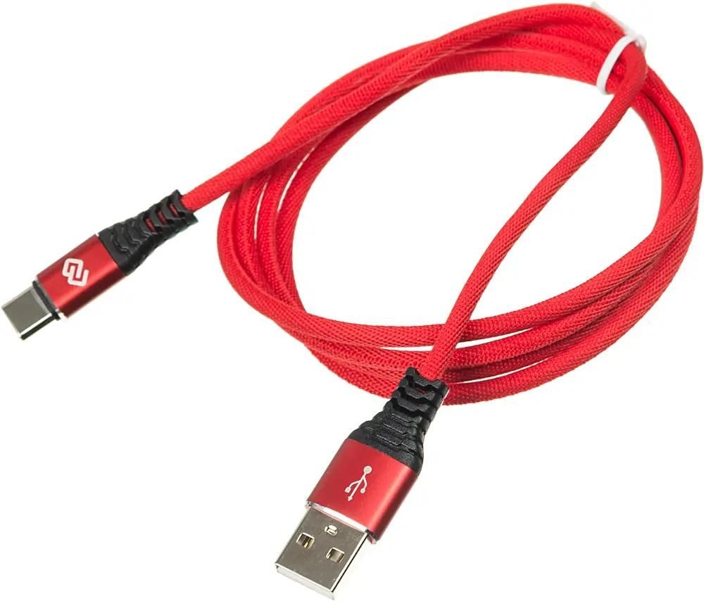 

Кабель Digma USB Type-C m - USB m, 1.2м, в оплетке, 2A, красный type-c-1.2m-braided-r, Кабель Digma USB Type-C (m) - USB (m), 1.2м, в оплетке, 2A, красный [type-c-1.2m-braided-r]