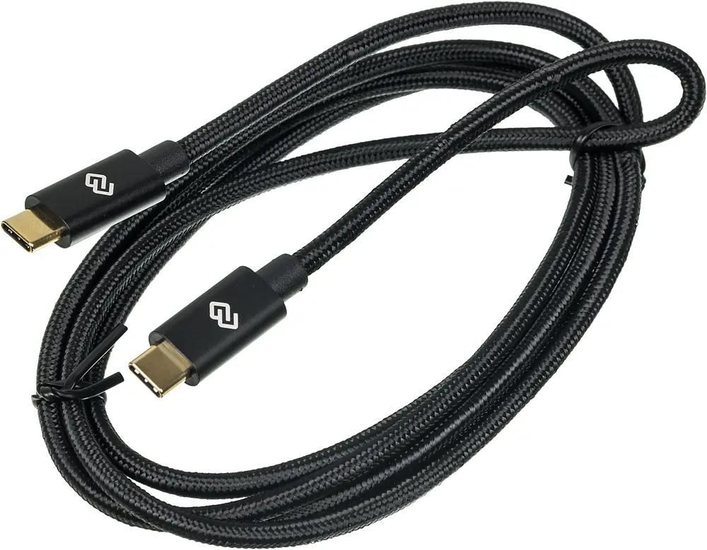 

Кабель Digma Power Delivery 100W, USB Type-C m - USB Type-C m, 1.5м, 5A, черный, Кабель Digma Power Delivery 100W, USB Type-C (m) - USB Type-C (m), 1.5м, 5A, черный