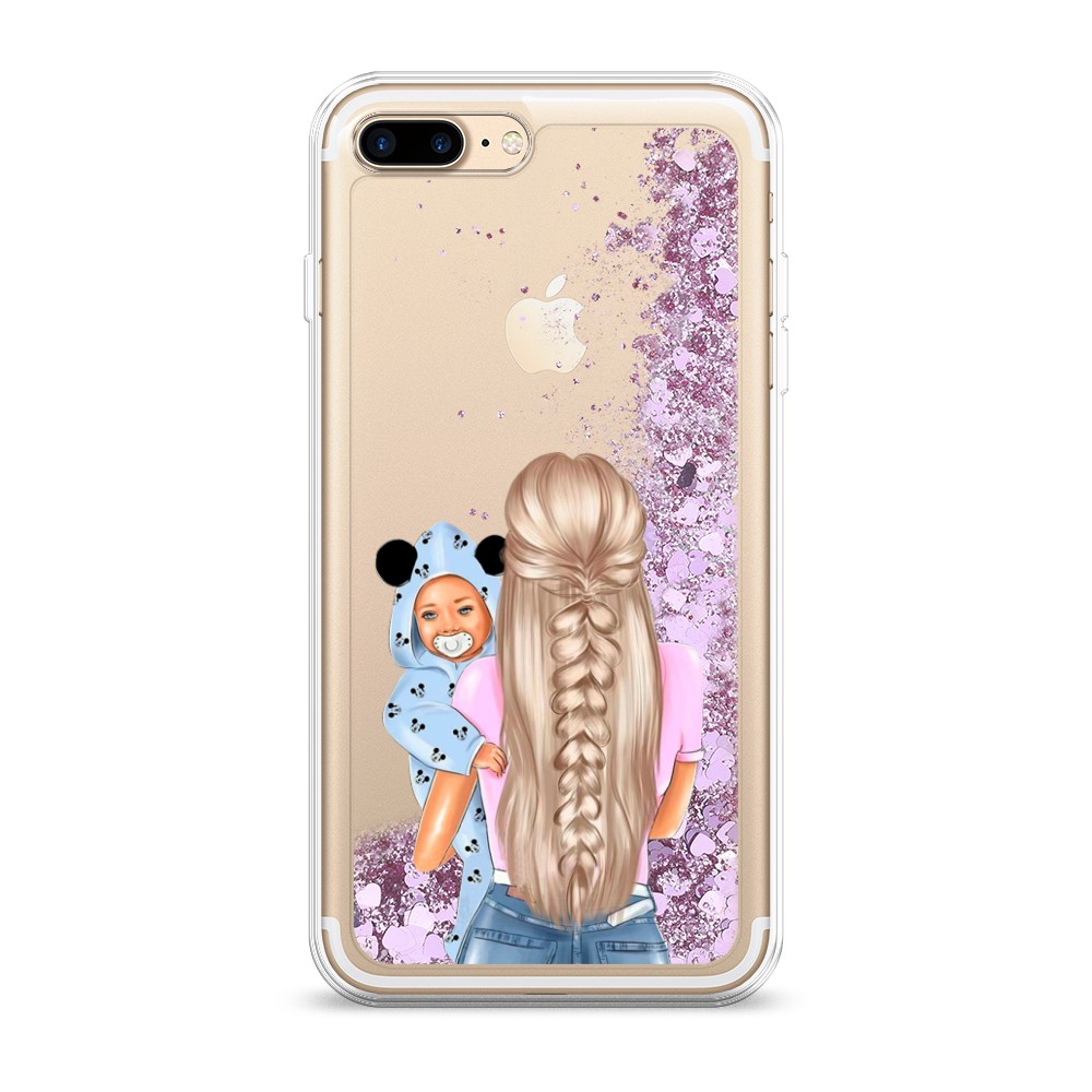 

Чехол Awog на Apple iPhone 7 Plus / Айфон 7 Plus "Молодая мама", 10794-1