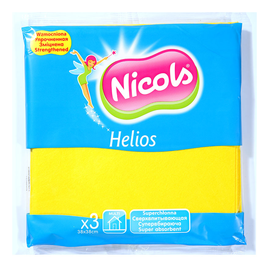 

Салфетка Nicols Helios универсальная вискоза 3 шт