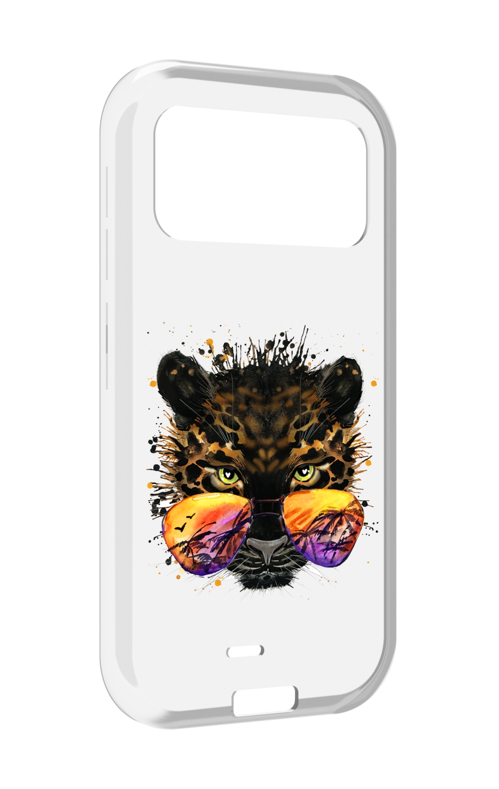 

Чехол MyPads тропический леопард для Oukitel F150 H2022, Прозрачный, Tocco