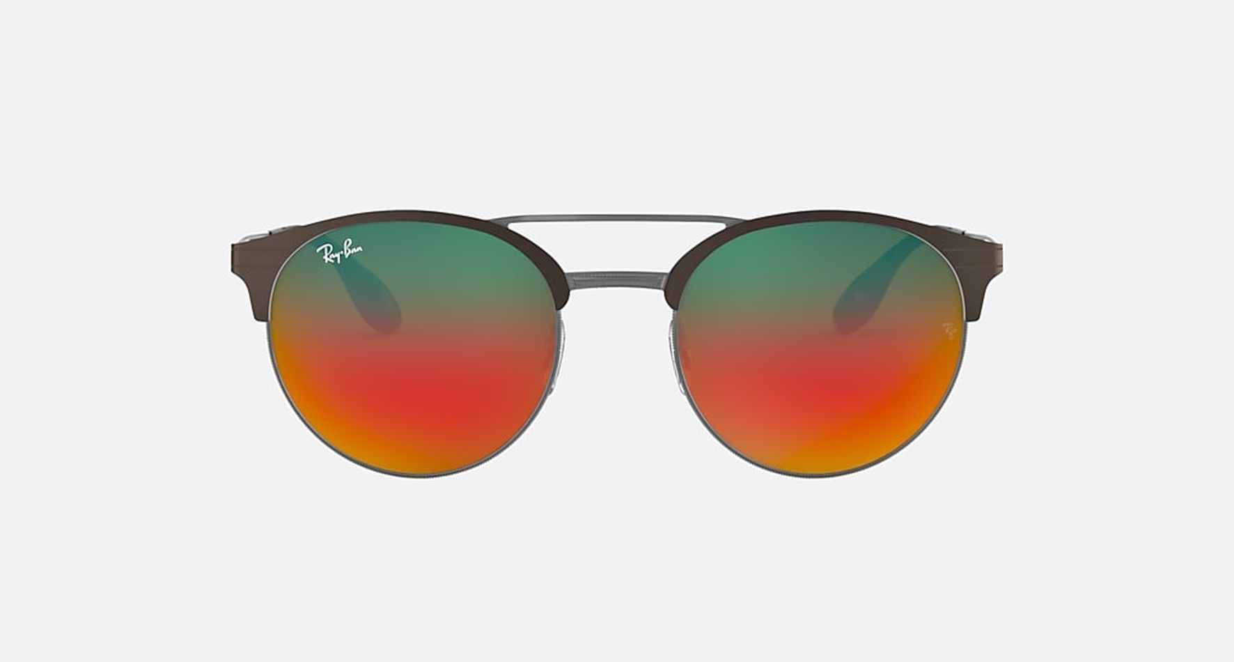 

Солнцезащитные очки унисекс Ray-Ban RB3545 коричневые, RB3545