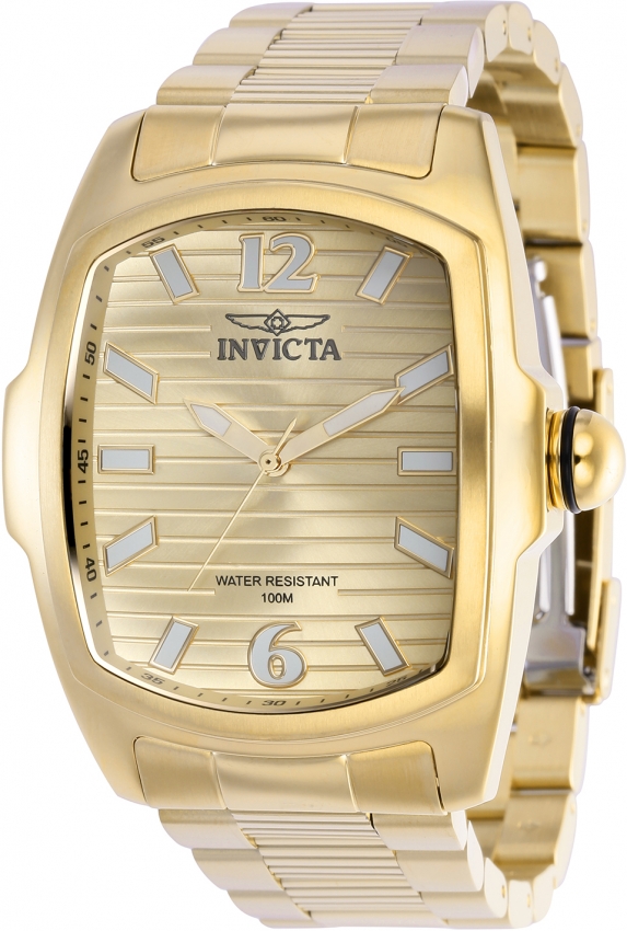 фото Наручные часы мужские invicta 39806 золотистые