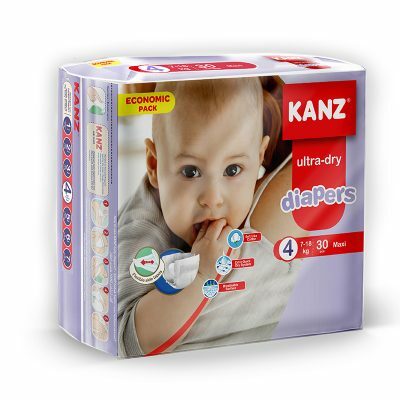 фото Подгузники детские kanz размер 4, 7-18 кг, 30 шт