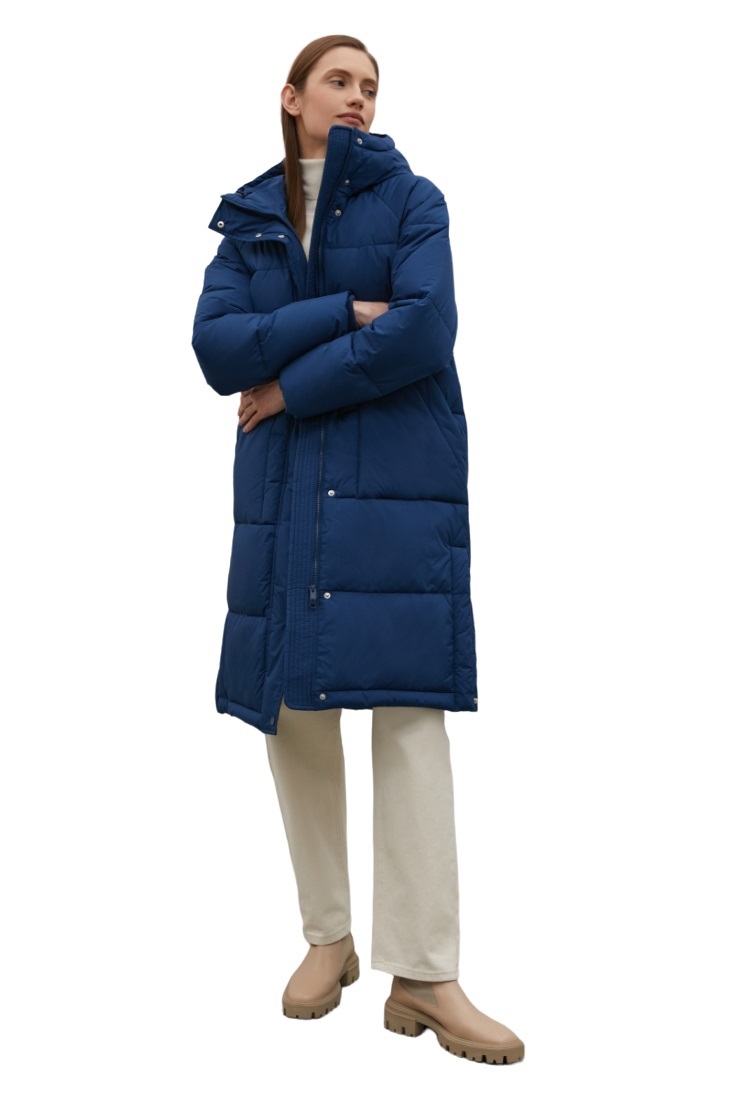 

Куртка женская Finn Flare FAC12013 синяя XS, FAC12013