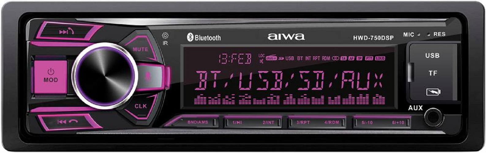 Автомобильная магнитола AIWA HWD-750 DSP с процессором