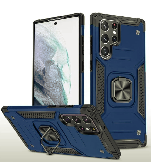 

Противоударный чехол для Samsung Galaxy S22 Ultra синий