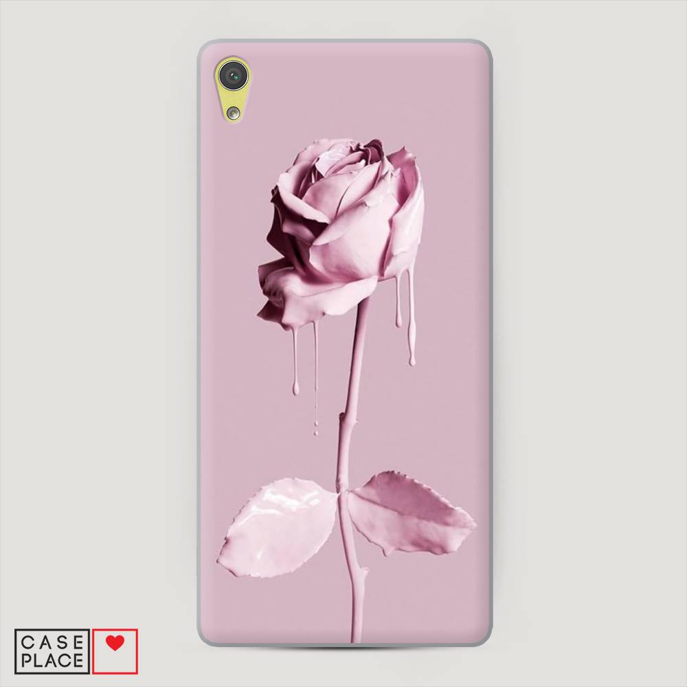 

Пластиковый чехол "Роза в краске" на Sony Xperia XA Ultra