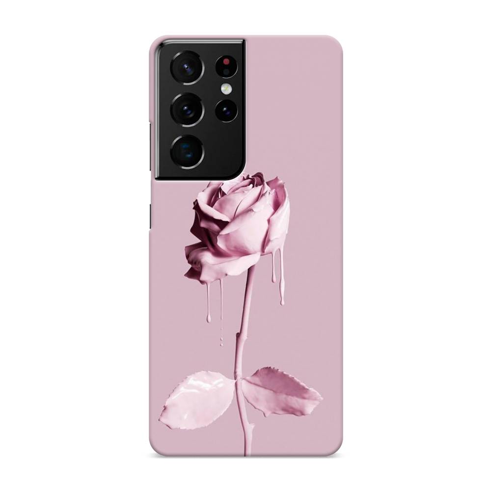 

Пластиковый чехол "Роза в краске" на Samsung Galaxy S21 Ultra, 2102220-6