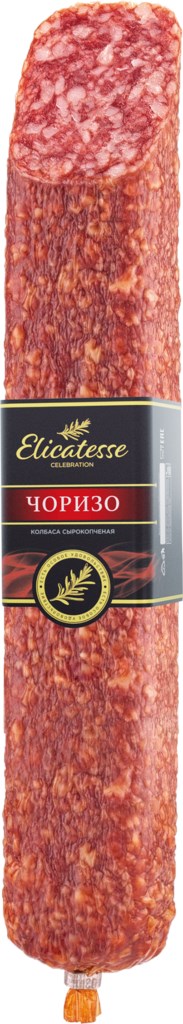 

Колбаса Elicatesse Чоризо сырокопченая