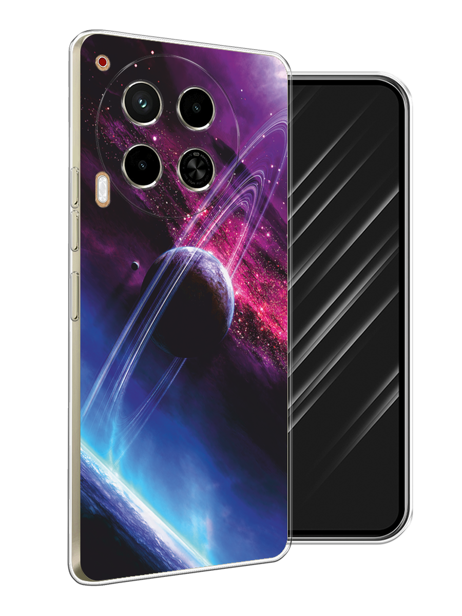 

Чехол Awog на Tecno Camon 30 4G "Космос 17", Черный;фиолетовый, 305650-1