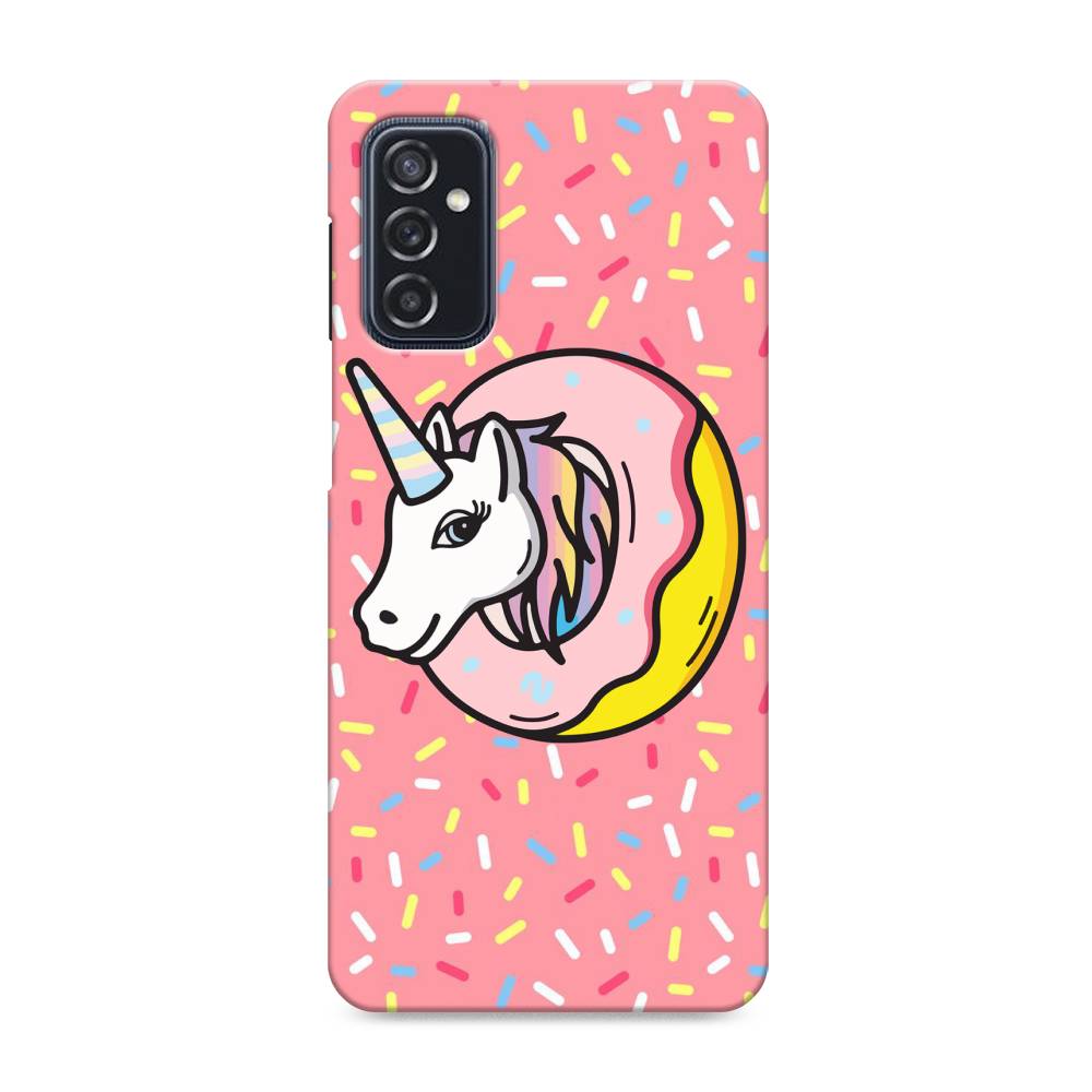 

Пластиковый чехол "Единорог в пончике" на Samsung Galaxy M52, 2104320-1