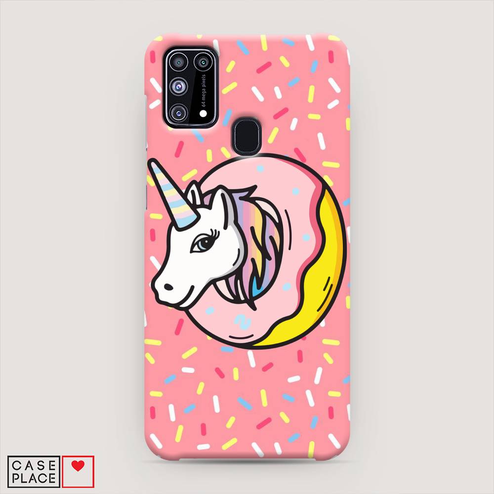 

Пластиковый чехол "Единорог в пончике" на Samsung Galaxy M31, 2100720-1