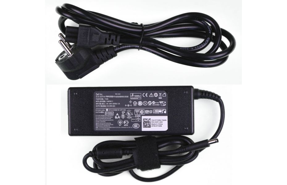 

Блок питания NoBrand для ноутбука DELL PA-1450-66D1 90W, Черный