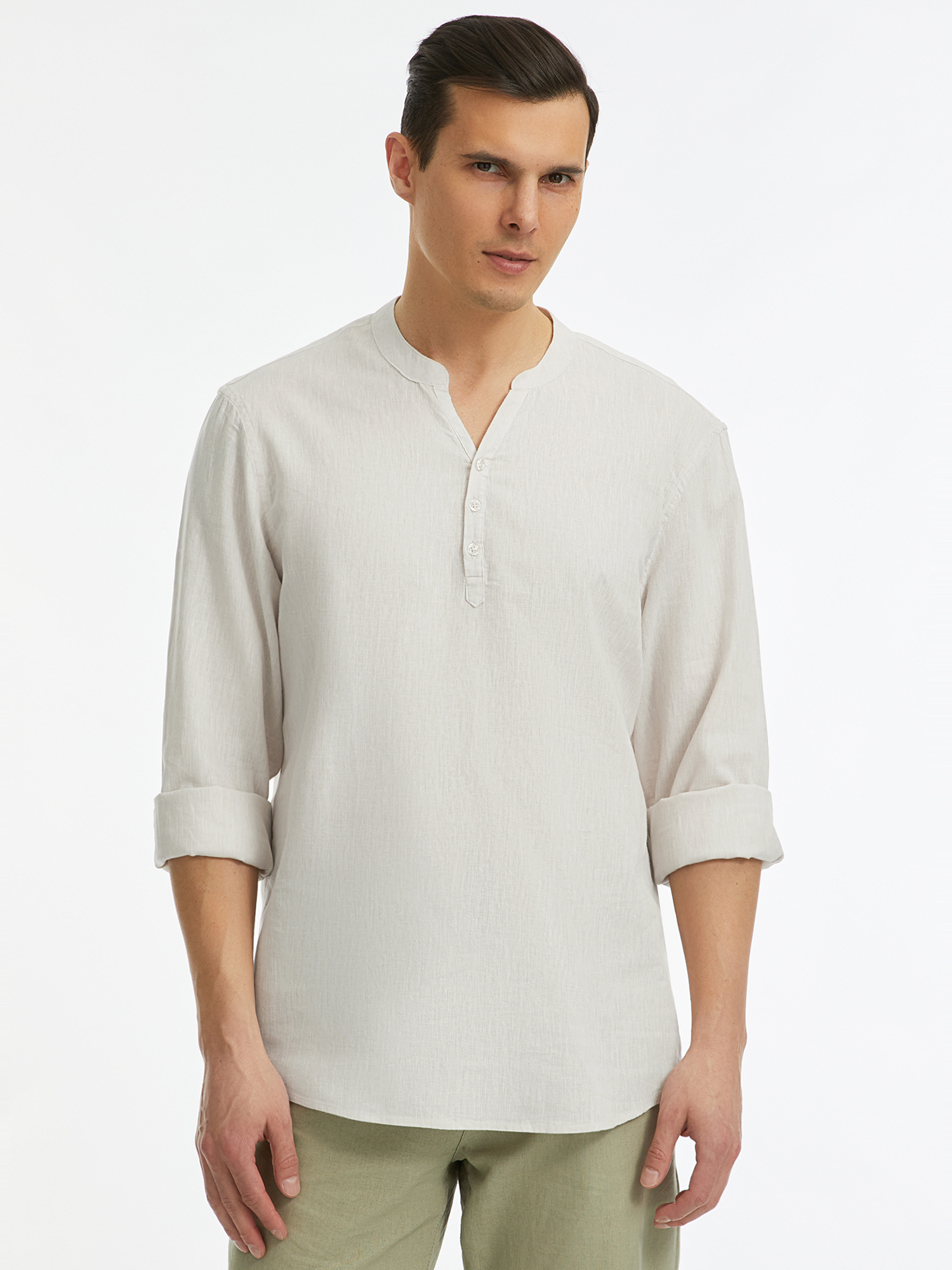 Рубашка мужская oodji 3B320002M-5 белая XL