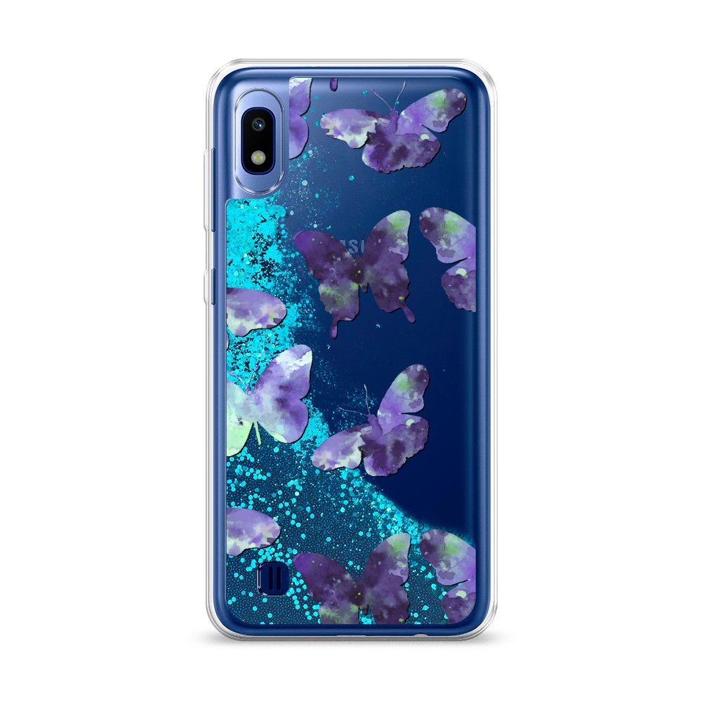 

Чехол Awog на Samsung Galaxy A10 "Бабочки отпечатки", Разноцветный, 27993-1