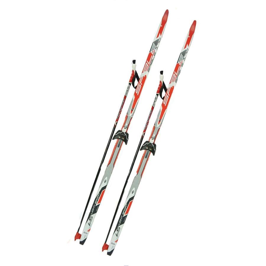 Лыжный комплект (лыжи + палки + крепления) 75 мм 190 Sable Innovation