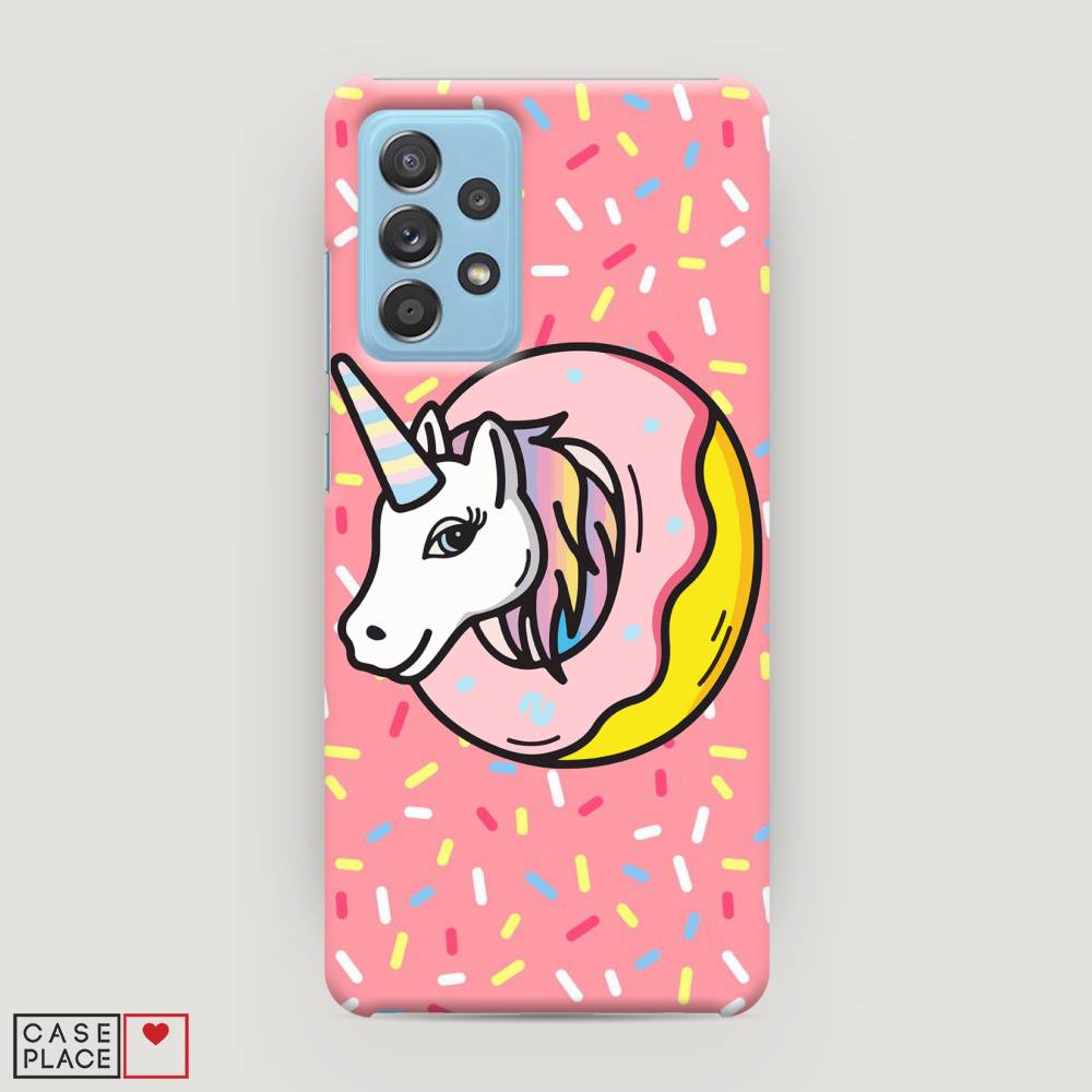 

Пластиковый чехол "Единорог в пончике" на Samsung Galaxy A52s, 2106520-1